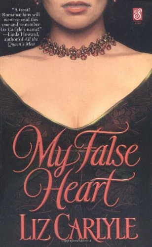 Book cover for My False Heart by Carlyle, Liz