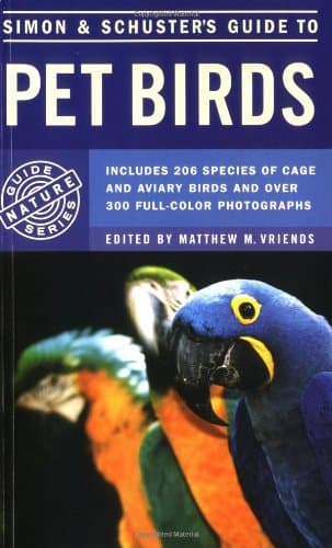 Book cover for Simon & Schuster's Guide to Pet Birds by Vriends, Matthew M.