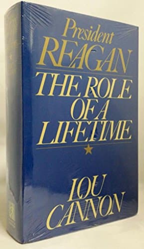 Book cover for President Reagan: The Role of a Lifetime by Cannon, Lou