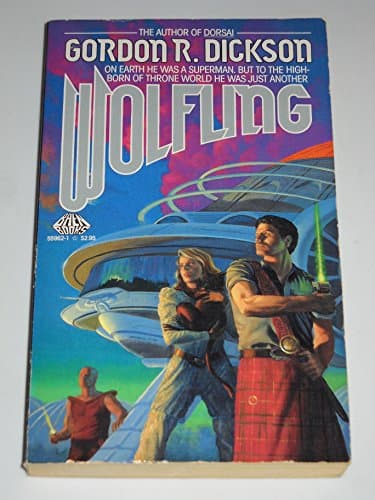 Book cover for Wolfling by Gordon R Dickson
