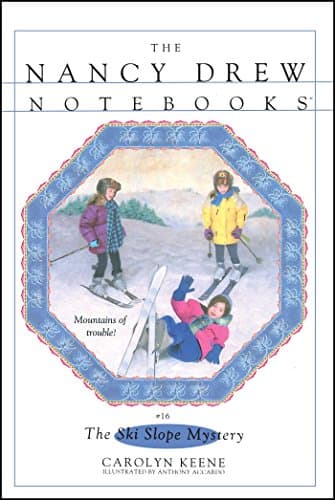 Book cover for The Ski Slope Mystery (Nancy Drew Notebooks #16) by Keene, Carolyn