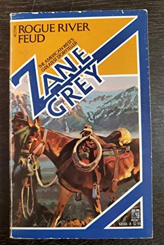 Book cover for Rogue River Feud by Grey, Zane