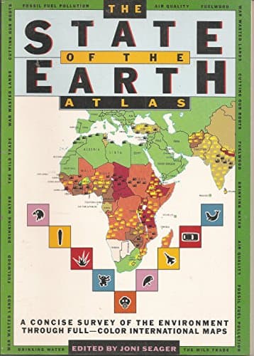 Book cover for The State of the Earth Atlas by Seager, Joni