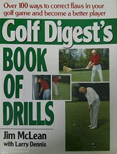 Book cover for Golf Digest's Book of Drills by Mclean, Jim