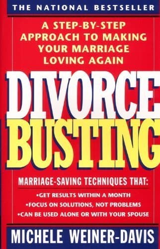 Book cover for DIVORCE BUSTING by Weiner Davis, Michele