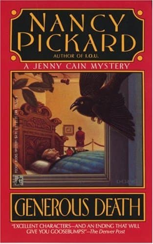 Book cover for Generous Death (Jenny Cain Mysteries, No. 1) by Pickard, Nancy