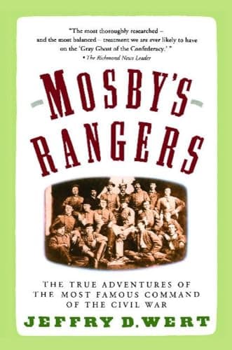 Book cover for Mosby's Rangers by Wert, Jeffry D.
