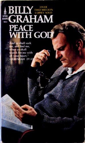 Book cover for Peace with God by Billy graham