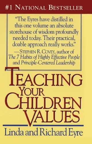 Book cover for Teaching Your Children Values by Eyre, Richard