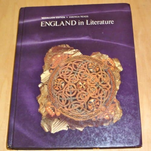 Book cover for England in Literature (Hamlet) (America Reads- Medallion Edition) by Kevin Crossley- Holland et al