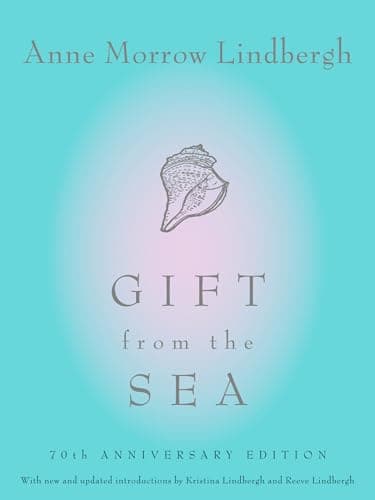 Book cover for Gift from the Sea: 70th Anniversary Edition by Lindbergh, Anne Morrow