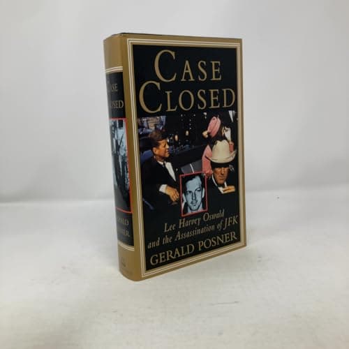 Book cover for Case Closed: Lee Harvey Oswald and the Assassination of JFK by Posner, Gerald