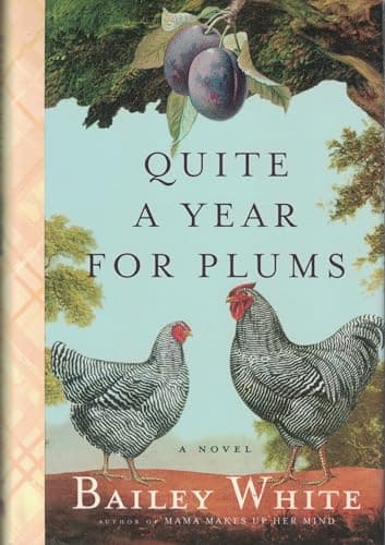 Book cover for Quite a Year for Plums: A novel by White, Bailey