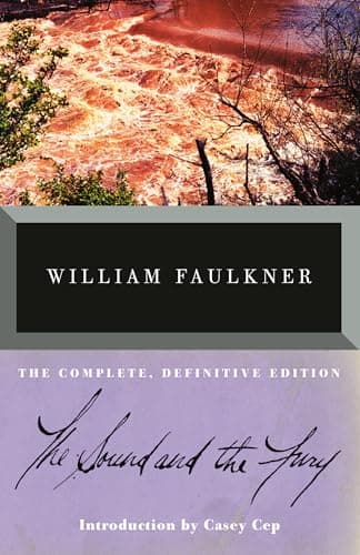Book cover for The Sound and the Fury: The Corrected Text by Faulkner, William