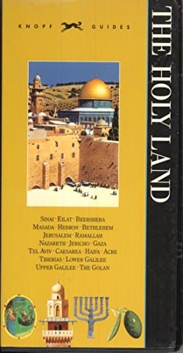 Book cover for Knopf Guide to The Holy Land by Knopf Guides