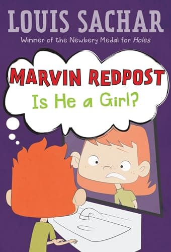 Book cover for Is He a Girl? (Marvin Redpost, No. 3) by Sachar, Louis