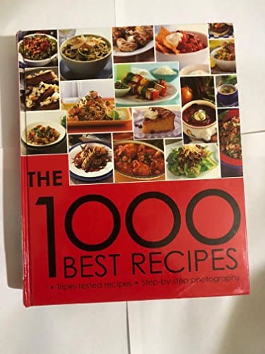 Book cover for The 1000 Best Recipes by Bay Books
