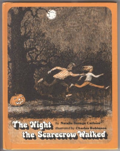 Book cover for The Night the Scarecrow Walked by Carlson, Natalie Savage