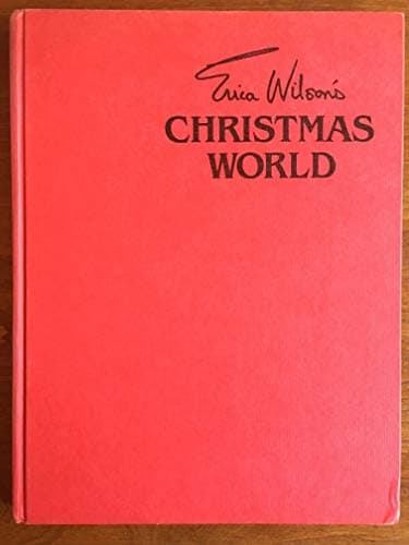 Book cover for Erica Wilson's Christmas World by Erica Wilson