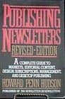 Book cover for Publishing Newsletters by Hudson, Howard Penn