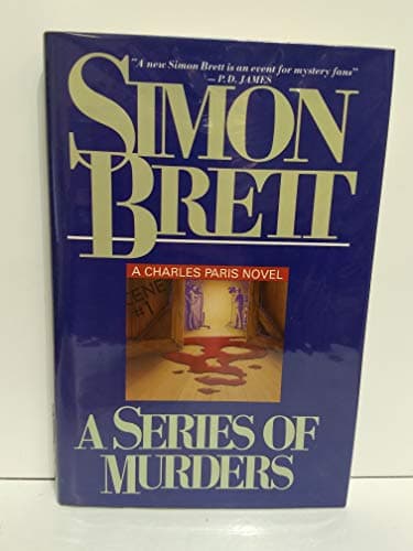 Book cover for A Series of Murders: A Crime Novel by Brett, Simon