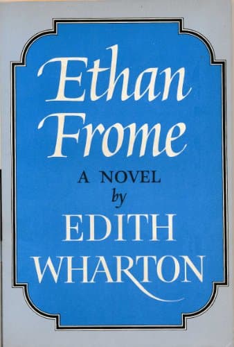 Book cover for Ethan Frome by Edith Wharton