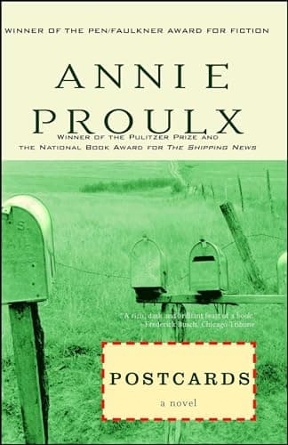 Book cover for Postcards by E. Annie Proulx