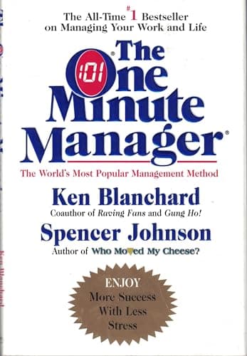 Book cover for The One Minute Manager by Kenneth H. Blanchard