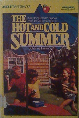 Book cover for The Hot & Cold Summer by Hurwitz, Johanna