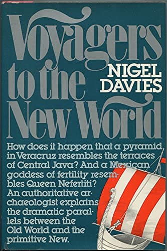 Book cover for Voyagers to the New World by Davies, Nigel