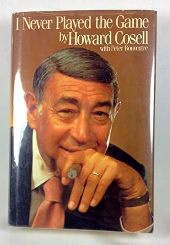 Book cover for I Never Played the Game by Cosell, Howard