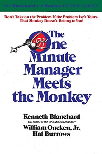 Book cover for The One Minute Manager Meets the Monkey by Ken Blanchard