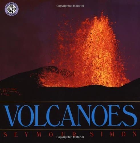 Book cover for Volcanoes by Simon, Seymour
