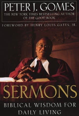 Book cover for Sermons: Biblical Wisdom for Daily Living by Gomes, Peter J