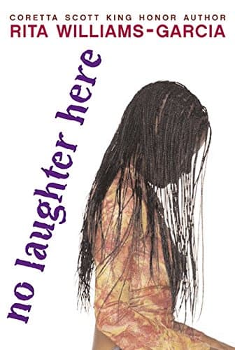 Book cover for No Laughter Here by Williams-Garcia, Rita