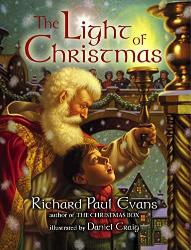 Book cover for Light of Christmas by Evans, Richard Paul