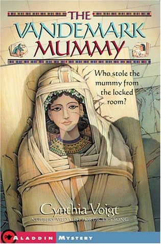 Book cover for The Vandemark Mummy by Voigt, Cynthia