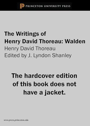 Book cover for Walden (The Writings of Henry D. Thoreau) by Henry D. Thoreau