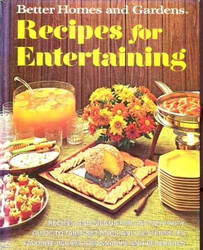 Book cover for Better homes and gardens recipes for entertaining (Better homes and gardens books) by Better Homes and Gardens Editors