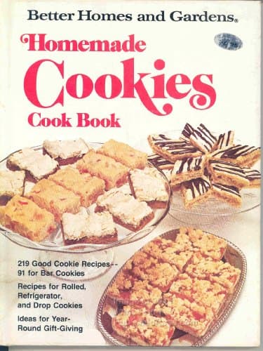 Book cover for Better Homes And Gardens Homemade Cookies Cook Book by Better Homes and Gardens Editors