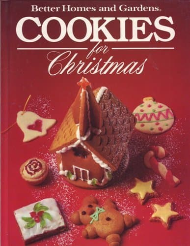 Book cover for Better Homes and Gardens Cookies for Christmas by Better Homes and Gardens Books