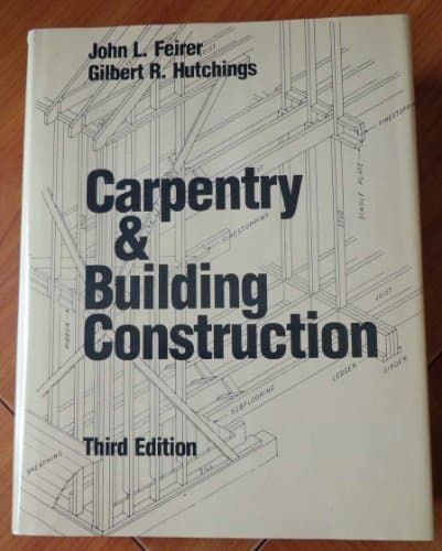 Book cover for Carpentry and Building Construction by John L Feirer
