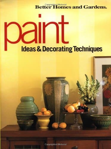 Book cover for Paint Ideas and Decorative Techniques: Ideas & Decorating Techniques (Decorating Ideas) by Hallam, Linda