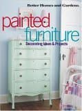 Book cover for Painted Furniture: Decorating Ideas & Projects by Better Homes and Gardens Books