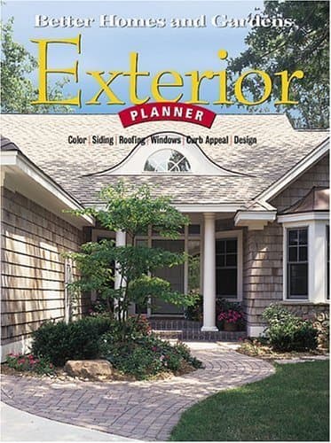 Book cover for Exterior Planner by Better Homes and Gardens Books