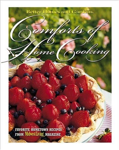 Book cover for Comforts of Homes Cooking by Midwest Living