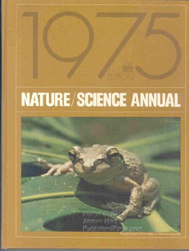 Book cover for "Nature" Science Annual 1975 by Time Inc.