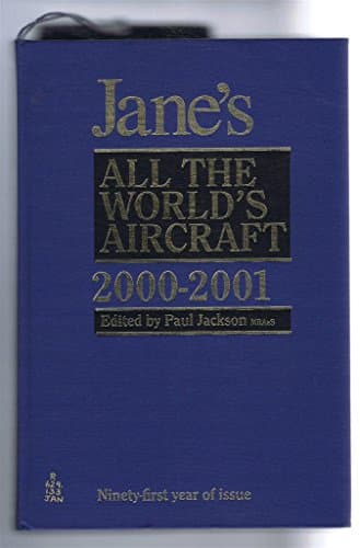 Book cover for Jane's All the World's Aircraft: 2000-2001 by Various
