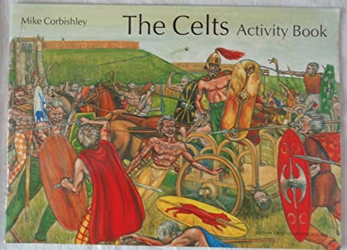 Book cover for The Celts Activity Book by Corbishley, Mike