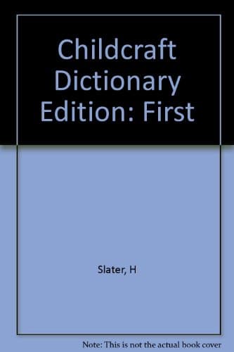 Book cover for Childcraft dictionary by World Book Inc.